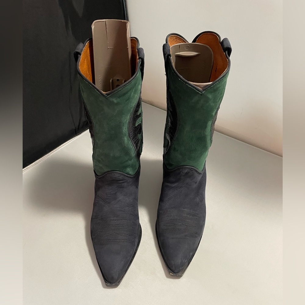 SFRATELITA CALSOLARIRECNATI  Boots Green & Blue Size 36